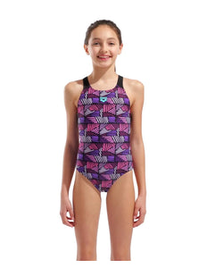 Arena | Girl's Swimsuit | Candies | Kids | Pink / Black