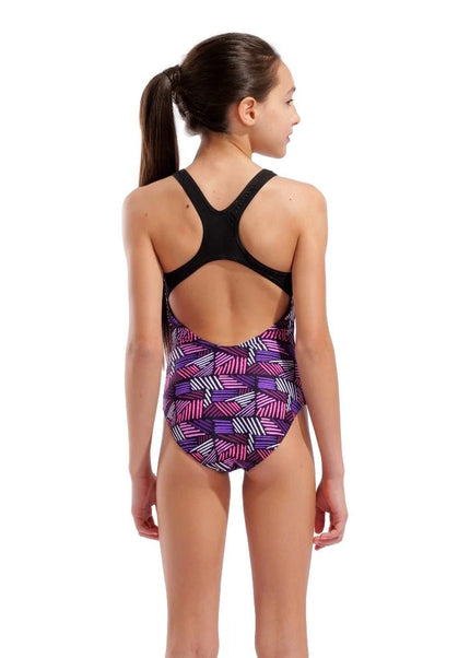 Arena | Girl's Swimsuit | Candies | Kids | Pink / Black