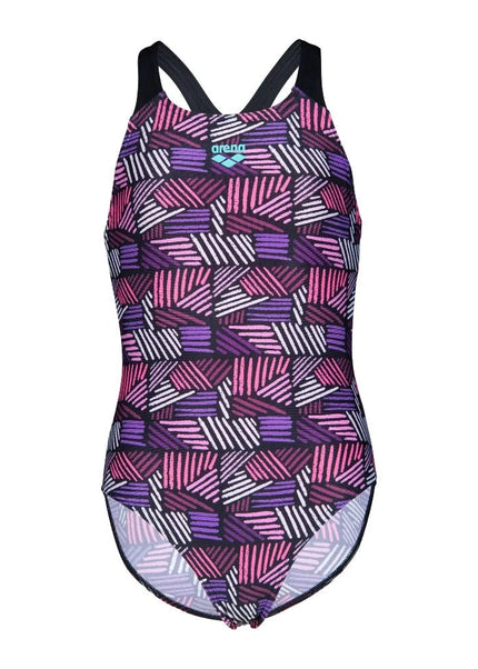 Arena | Girl's Swimsuit | Candies | Kids | Pink / Black