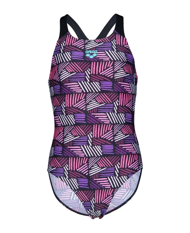 Arena | Girl's Swimsuit | Candies | Kids | Pink / Black
