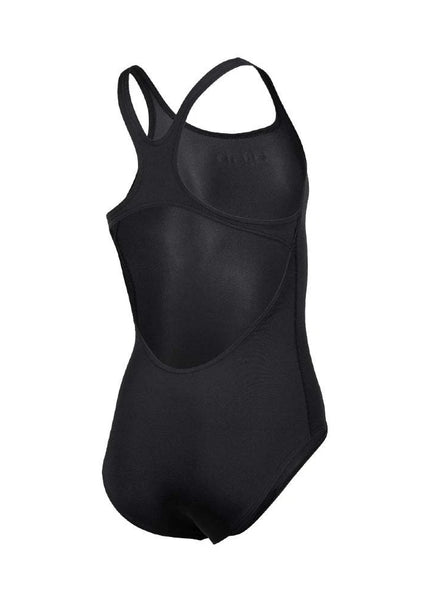 Arena | Girl's Team Swimsuit | Pro Solid | Kids | Black / White