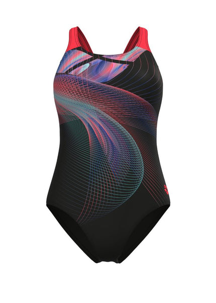 Arena | Jellyfish Swimsuit | Swim Pro Back | Black / Multi
