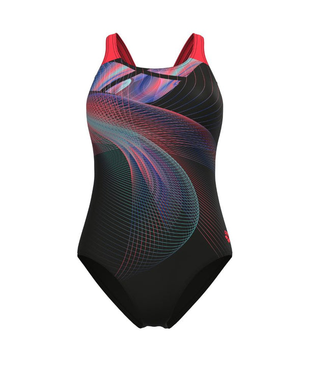 Arena | Jellyfish Swimsuit | Swim Pro Back | Black / Multi