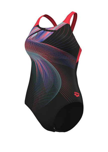 Arena | Jellyfish Swimsuit | Swim Pro Back | Black / Multi