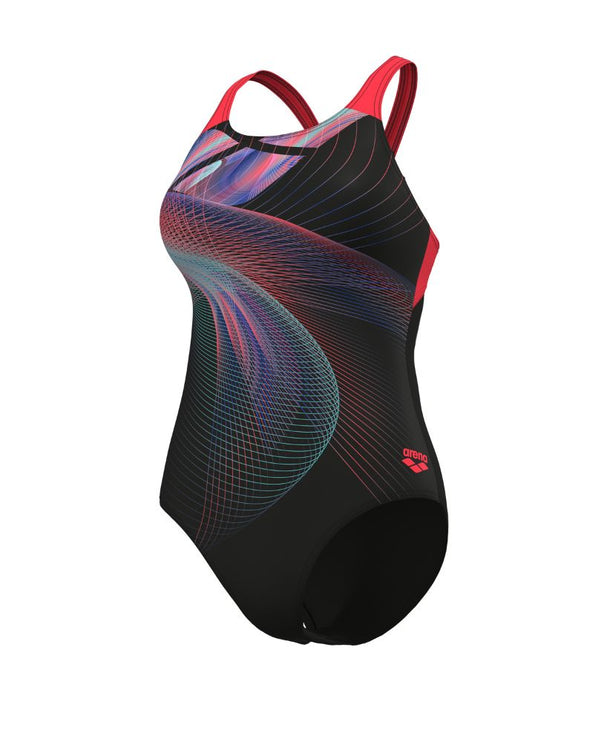 Arena | Jellyfish Swimsuit | Swim Pro Back | Black / Multi