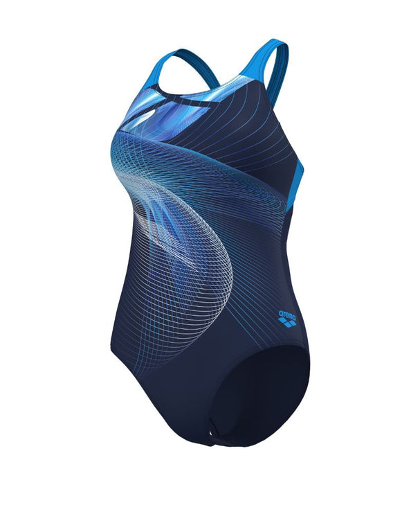 Arena | Jellyfish Swimsuit | Swim Pro Back | Navy / Multi