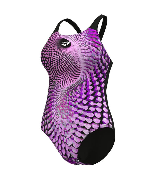 Arena | Peacock Swimsuit | Swim Pro Back | Pink / Multi