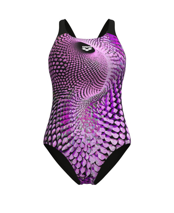 Arena | Peacock Swimsuit | Swim Pro Back | Pink / Multi