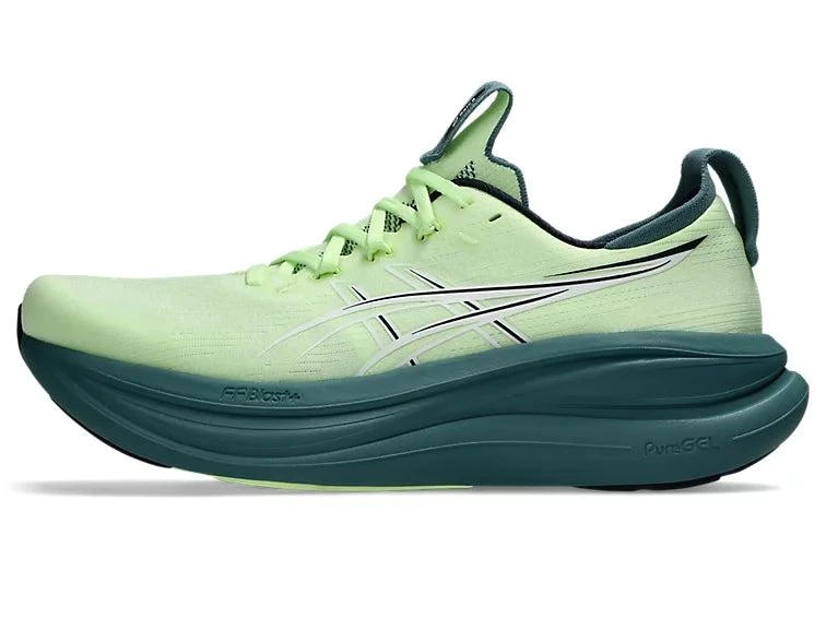 Asics | Gel-Nimbus 28 | Illuminate Yellow / Foggy Teal | Men's
