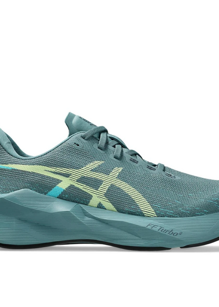 Asics | Novablast 6 | Foggy Teal / Illuminate Yellow | Herren