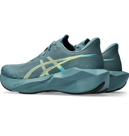 Asics | Novablast 6 | Foggy Teal / Illuminate Yellow | Heren
