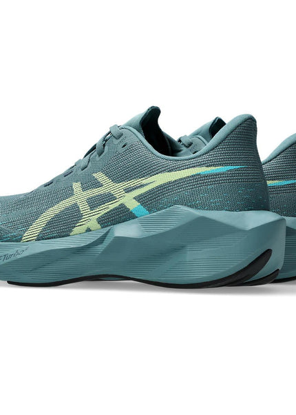 Asics | Novablast 6 | Foggy Teal / Illuminate Yellow | Herren
