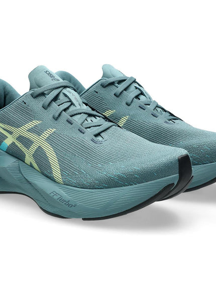 Asics | Novablast 6 | Foggy Teal / Illuminate Yellow | Herren