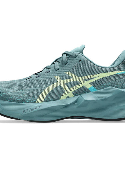 Asics | Novablast 6 | Foggy Teal / Illuminate Yellow | Herren