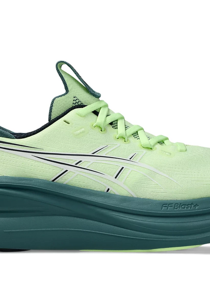 Asics | Gel-Nimbus 28 | Illuminate Yellow / Foggy Teal | Heren
