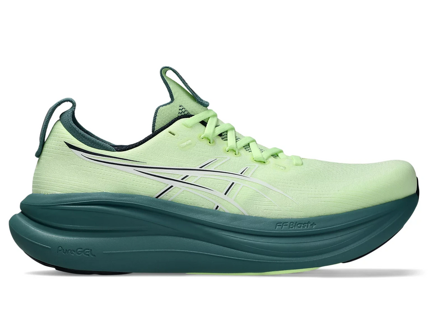 Asics | Gel-Nimbus 28 | Illuminate Yellow / Foggy Teal | Men's