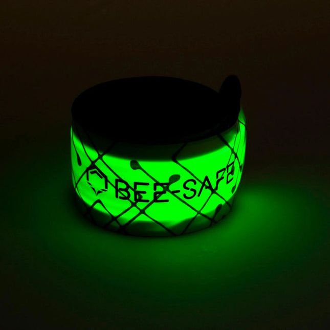 Bee-Safe | Led Click Band USB | Blue
