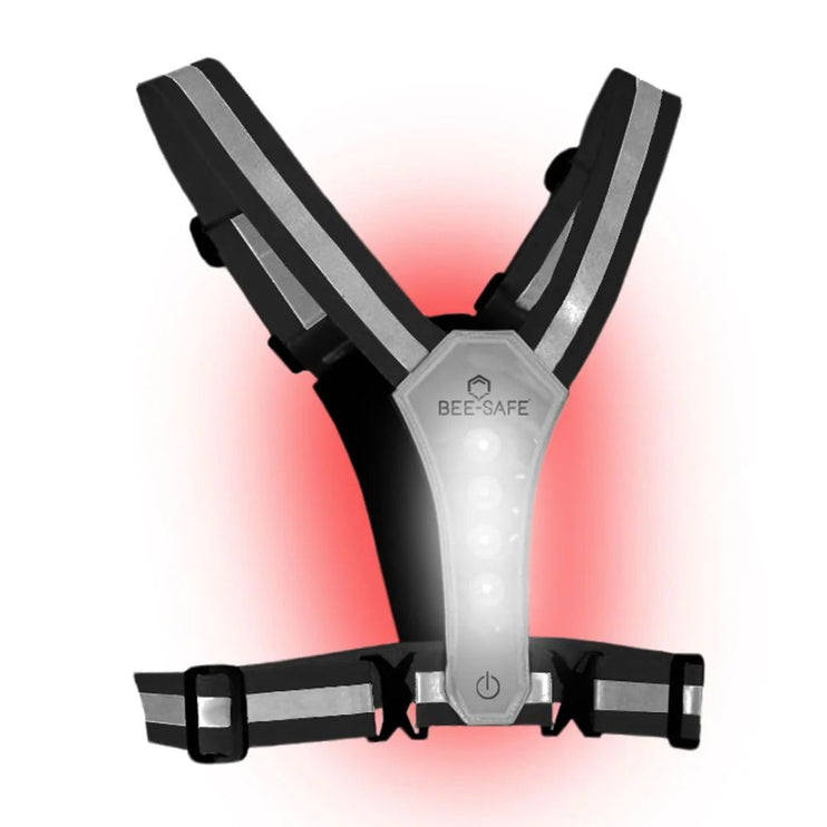 Bee-Safe | Led Harness Battery | Silver