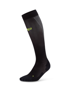 CEP | Compression Socks Ultralight | Tall | Dames | Black / Grey