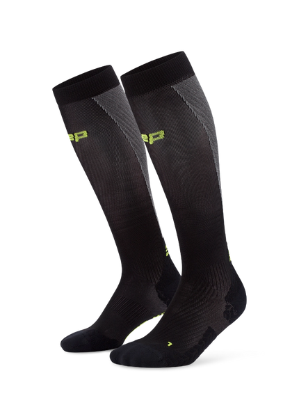 CEP | Compression Socks Ultralight | Tall | Dames | Black / Grey