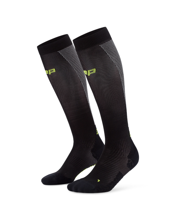 CEP | Compression Socks Ultralight | Tall | Dames | Black / Grey