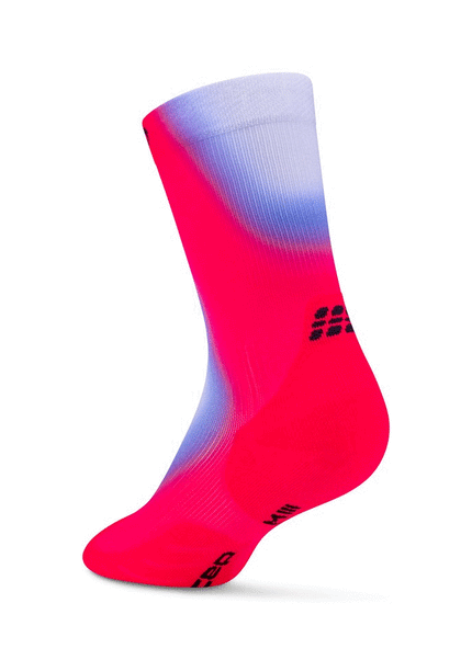CEP | Core Run Gradient Socks | Mid Cut | Heren | Pink / Blue