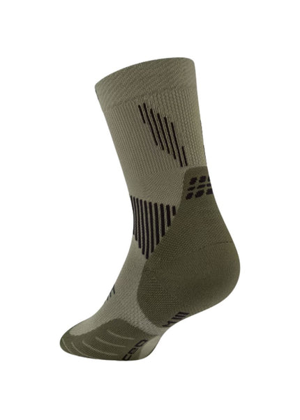 CEP | Run Compression Socks | Mid Cut | Heren | Olive