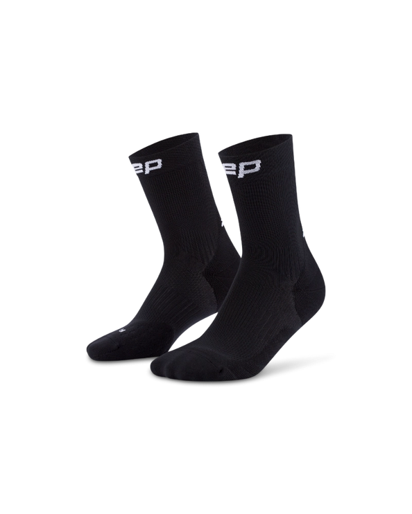 CEP | Run Compression Socks | Mid Cut | Dames | Black