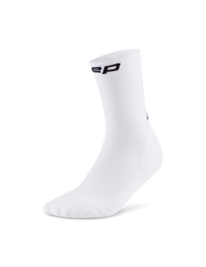 CEP | Run Compression Socks | Mid Cut | Dames | White