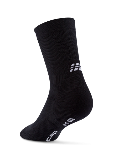 CEP | Run Compression Socks | Mid Cut | Heren | Black