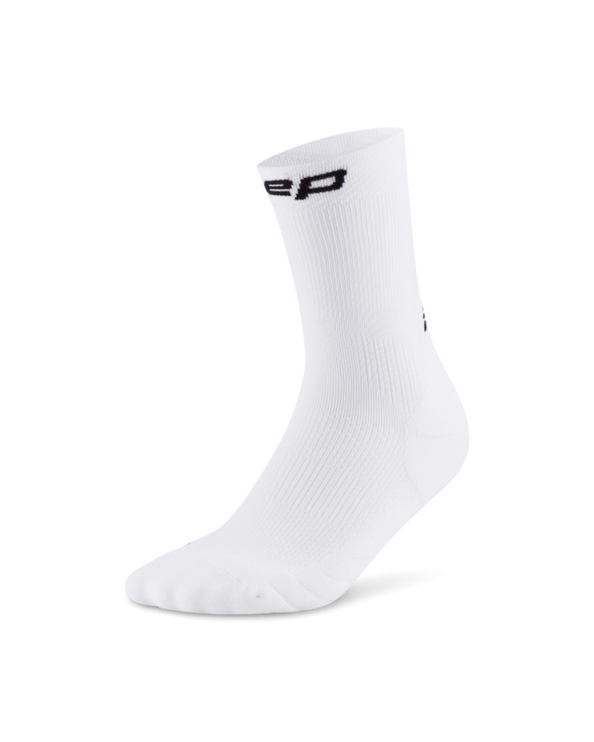 CEP | Run Compression Socks | Mid Cut | Heren | White