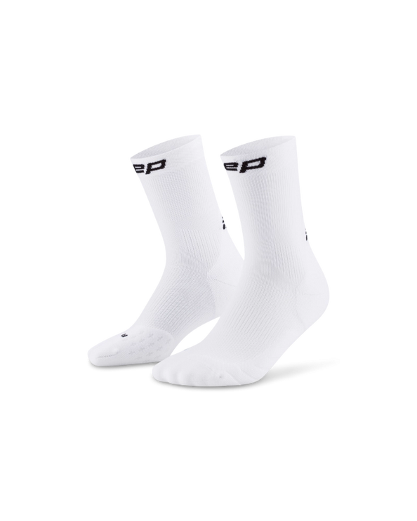 CEP | Run Compression Socks | Mid Cut | Heren | White