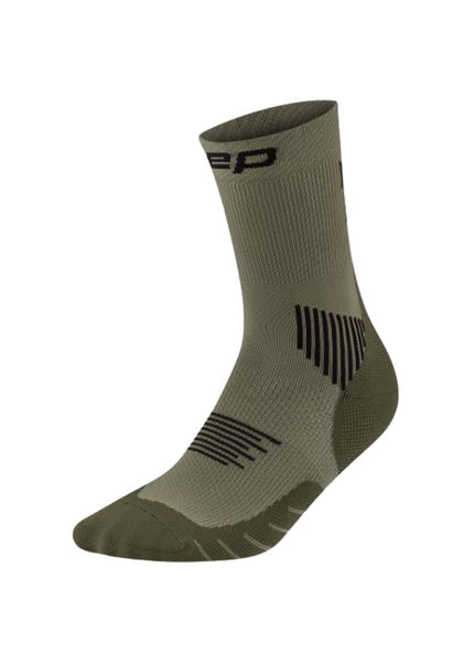 CEP | Run Compression Socks | Mid Cut | Heren | Olive