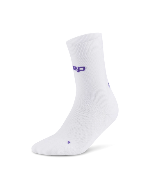CEP | Run Ultralight Socks | Mid Cut | Dames | White