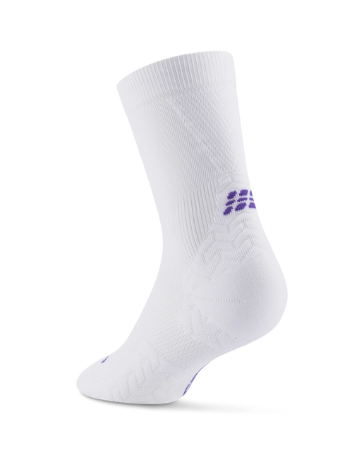 CEP | Run Ultralight Socks | Mid Cut | Dames | White