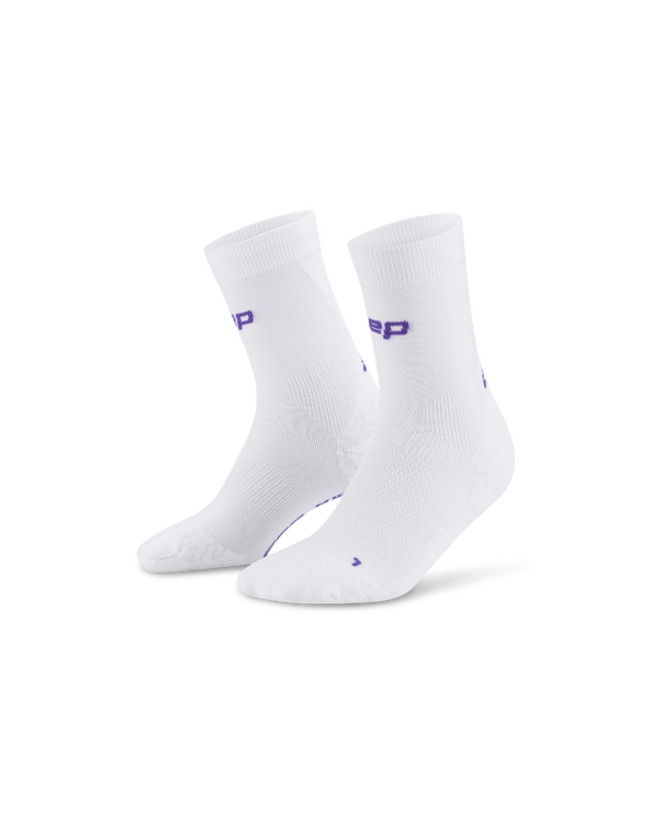 CEP | Run Ultralight Socks | Mid Cut | Damen | Weiß