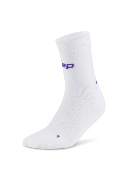 CEP | Run Ultralight Socks | Mid Cut | Heren | White
