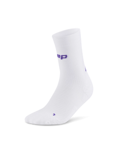CEP | Run Ultralight Socks | Mid Cut | Heren | White
