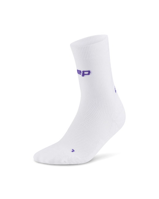CEP | Run Ultralight Socks | Mid Cut | Heren | White