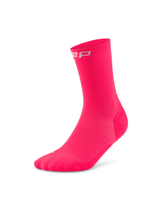 CEP | Run Compression Socks | Mid Cut | Dames | Pink