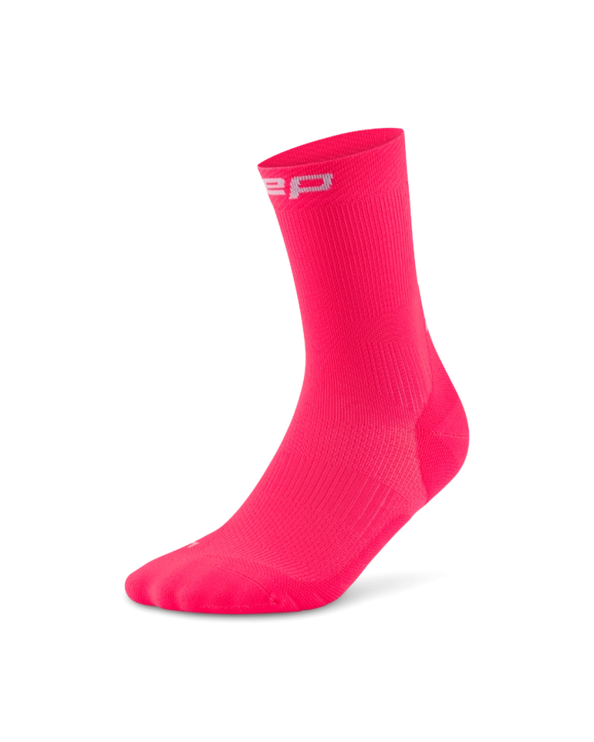 CEP | Run Compression Socks | Mid Cut | Dames | Pink