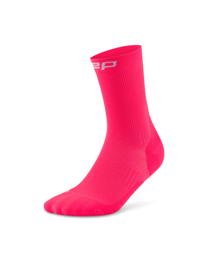 CEP | Run Compression Socks | Mid Cut | Dames | Pink