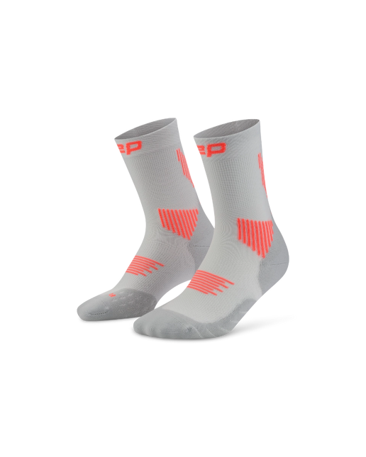 CEP | Run Compression Socks | Mid Cut | Heren | Grey