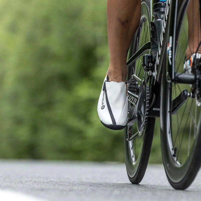 Cadomotus | Chronos Aero Long Distance Triathlon Cycling Shoe | Bianco