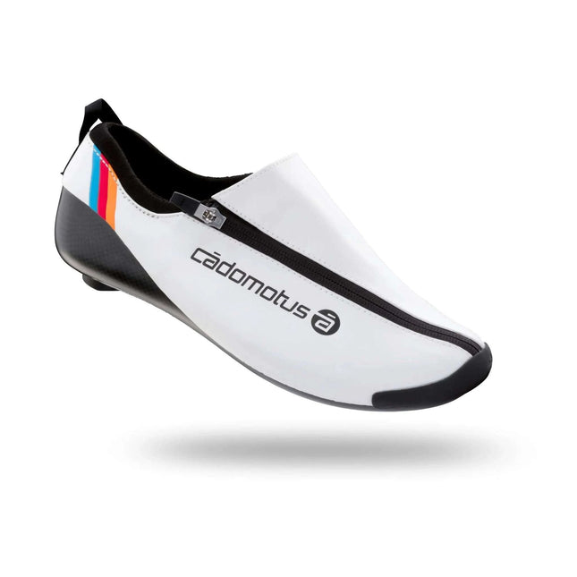 Cadomotus | Chronos Aero Long Distance Triathlon Cycling Shoe | Bianco