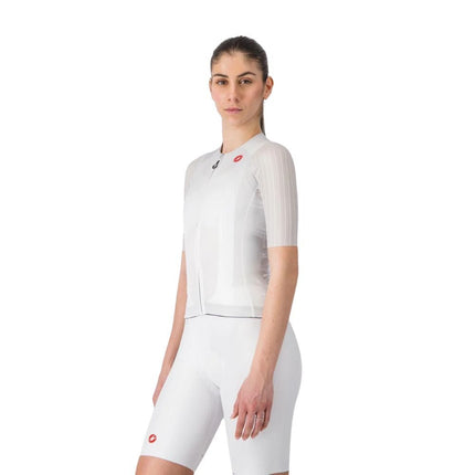 Castelli | Aero Pro 8S Jersey | Dames | Silver Gray