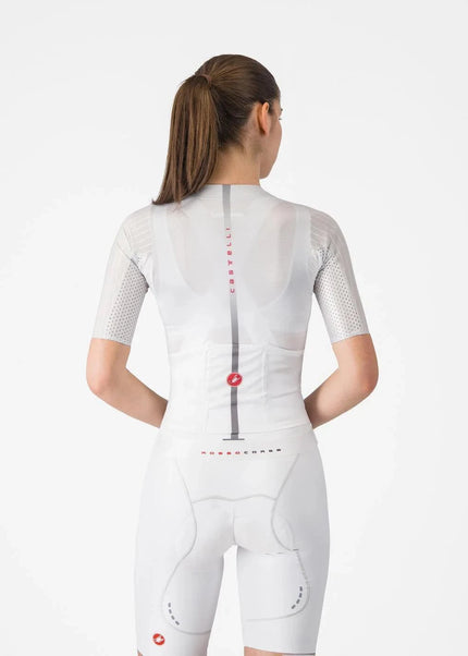 Castelli | Aero Pro 8S Jersey | Dames | Silver Gray