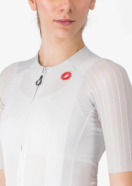 Castelli | Aero Pro 8S Jersey | Dames | Silver Gray