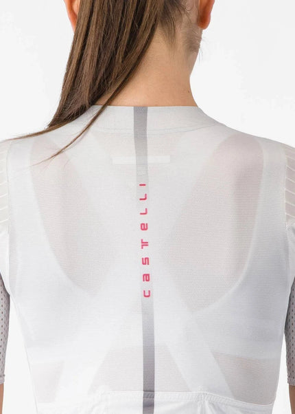 Castelli | Aero Pro 8S Jersey | Dames | Silver Gray
