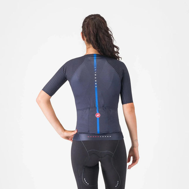 Castelli | Aero Pro 8S Jersey | Ladies | Belgian Blue